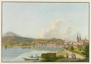 David Alois Schmid - Luzern von der Ziegelhtte gezeichnet.webp