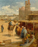 Ein Markt in Kairo - David Bates — Ansicht des Kunstwerks
