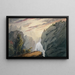 An der Kaskade - David Claypoole Johnston — gerahmtes Bild an der Wand
