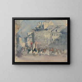David Cox - A Religious Procession.webp