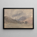 Capel Curig, Caernarvonshire, Wales - David Cox — gerahmtes Bild an der Wand