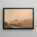 Fenaison - David Cox — gerahmtes Bild an der Wand