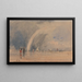 Les sables de Morecambe - David Cox — gerahmtes Bild an der Wand