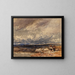 auf Carrington Moss - David Cox — gerahmtes Bild an der Wand
