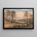 Sur la Wye - David Cox — gerahmtes Bild an der Wand