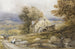 Moulin à eau, nord du Pays de Galles - David Cox — Ansicht des Kunstwerks