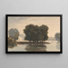 Pont de Richmond - David Cox — gerahmtes Bild an der Wand