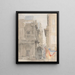 St Eustache Paris - David Cox — gerahmtes Bild an der Wand