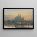 Westminster seit Lambeth - David Cox — gerahmtes Bild an der Wand