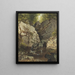 Cascade Comté de Rockland, New York - David Johnson — gerahmtes Bild an der Wand