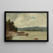 Landung der Doris - David Johnson — gerahmtes Bild an der Wand