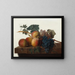 Stillleben - David Johnson — gerahmtes Bild an der Wand