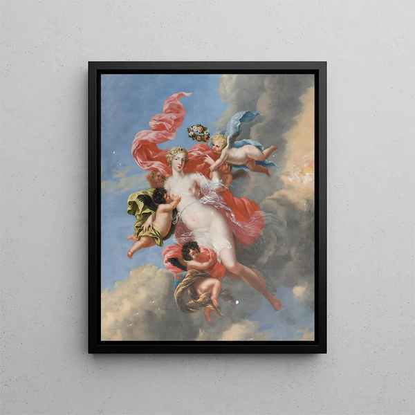 Suppe Anna Maria de Limingo - David Klöcker Ehrenstrahl — gerahmtes Bild an der Wand