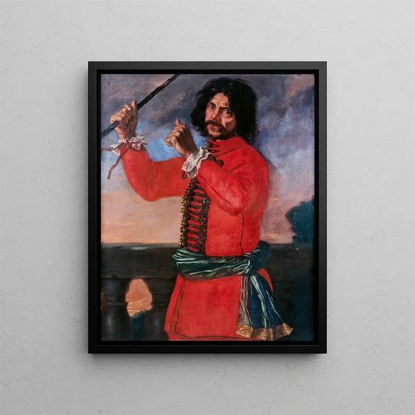 Hindrik Hasenberger - David Klöcker Ehrenstrahl — gerahmtes Bild an der Wand