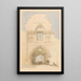 Abbaye d'Aberothock - David Roberts — gerahmtes Bild an der Wand
