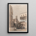 Bazar des chaudronniers Le Caire - David Roberts — gerahmtes Bild an der Wand