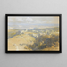 Bethléhem an der Toten Meer - David Roberts — gerahmtes Bild an der Wand