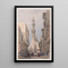 Bullack Le Kairo - David Roberts — gerahmtes Bild an der Wand