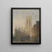 Église Saint-Jacques de Dieppe - David Roberts — gerahmtes Bild an der Wand
