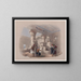 Dayr el-Medina, Theben - David Roberts — gerahmtes Bild an der Wand