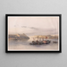 Allgemeine Ansicht von Assuan und der Elefanteninsel - David Roberts — gerahmtes Bild an der Wand