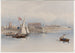 Allgemeine Ansicht der Ruinen von Luxor vom Nil 1838 - David Roberts — Ansicht des Kunstwerks