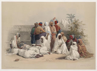 Im Sklavenmarkt in Kairo - David Roberts — Ansicht des Kunstwerks