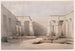 Medinet Abou Medinet Habu Theben 5. Dezember 1832 - David Roberts — Ansicht des Kunstwerks