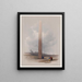 Obelisken von Heliopolis 1839 - David Roberts — gerahmtes Bild an der Wand