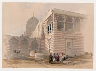 David Roberts - One of the tombs of the caliphs Cairo.webp
