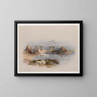 Phil 18. Nov. 1838 - David Roberts — gerahmtes Bild an der Wand