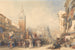Plaza Real et Prozession - David Roberts — Ansicht des Kunstwerks