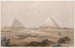 Pyramiden von Gizeh - David Roberts — Ansicht des Kunstwerks
