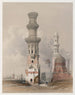 Moscheen in Ruinen in der Wüste westlich der Zitadelle - David Roberts — Ansicht des Kunstwerks