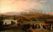 Ruinen des großen Tempels von Karnak bei Sonnenuntergang - David Roberts — Ansicht des Kunstwerks