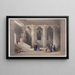 Tempel in Esneh, 25. November 1838 - David Roberts — gerahmtes Bild an der Wand