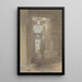 Le Grand Temple d'Amon Karnak La Salle Hypostyle - David Roberts — gerahmtes Bild an der Wand