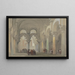 Die Moschee von Córdoba - David Roberts — gerahmtes Bild an der Wand