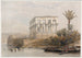 Das Hypäthre-Tempel in Philae genannt die Pharaonensbett - David Roberts — Ansicht des Kunstwerks