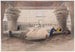 Ansicht vom Tempelportal von Edfu, Oberägypten - David Roberts — Ansicht des Kunstwerks