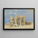 Vue de Kom Ombo - David Roberts — gerahmtes Bild an der Wand