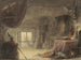 Atelier eingerichtet auf einem Dachboden - David Roberts — Ansicht des Kunstwerks