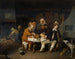 Abendessen auf einem Bauernhof - David Ryckaert III — Ansicht des Kunstwerks