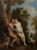 Adam und Eva im Paradies - David Teniers der Jüngere — Ansicht des Kunstwerks