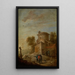 Nachmittag - David Teniers der Jüngere — gerahmtes Bild an der Wand