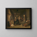 Alchimiste - David Teniers der Jüngere — gerahmtes Bild an der Wand