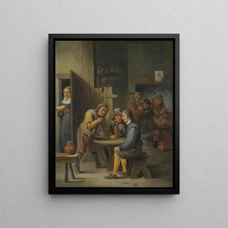 David Teniers The Younger - Figures in a tavern interior.webp