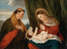 Jungfrau mit Kind mit heiligen Louis von Toulouse - David Teniers der Jüngere — Ansicht des Kunstwerks