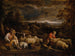 Bergers und Schafe - David Teniers der Jüngere — Ansicht des Kunstwerks