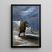 Reproduktion des Gemäldes Winter - David Teniers der Jüngere